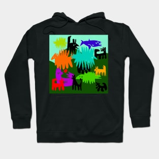 animal party Hoodie